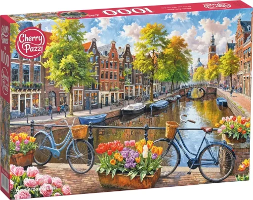 Puzzle 1000 elementów. Tulipany z Amsterdamu 30943