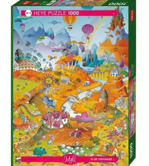 Puzzle 1000 elementów Idylla - Pole