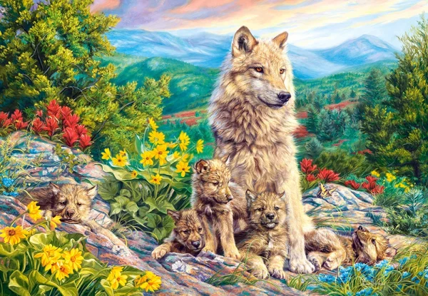Puzzle 1000 elementów. Nowe pokolenie