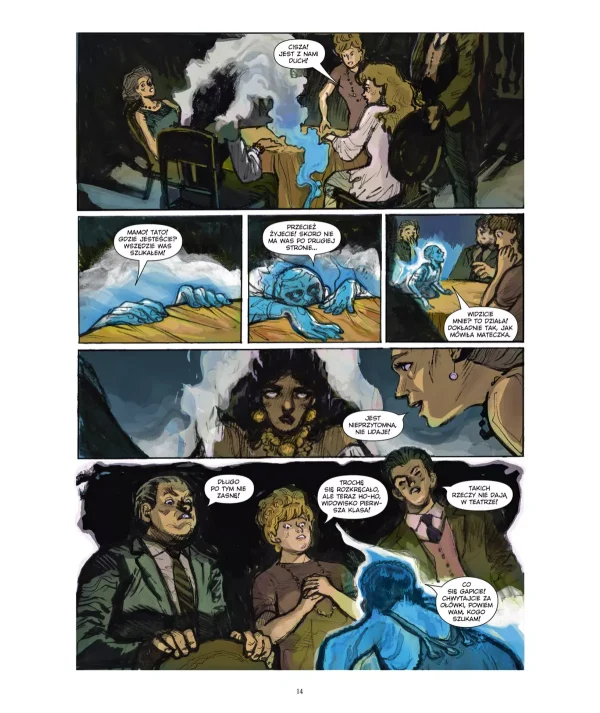 Medium | Komiks paranormalny z PRL | Helena Kwiatkowska i duchy Warszawy | Spin-off Wydziału 7