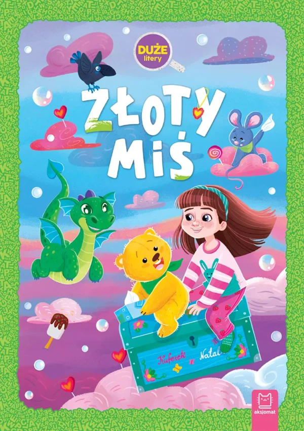 Złoty Miś. Duże litery. Oprawa twarda