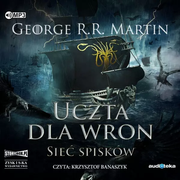 Pieśń lodu i ognia. Tom 4. Uczta dla wron. Część 2. Sieć spisków. Audiobook, 2 CD