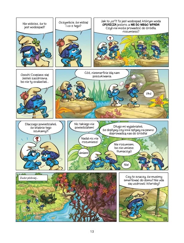 Smerfy i wioska dziewczyn. Tom 7. Kraina Smerfujących Kamieni