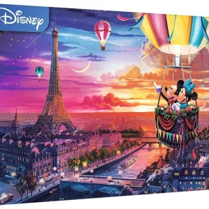 Puzzle 1000 elementów. Miki i Minnie w Paryżu
