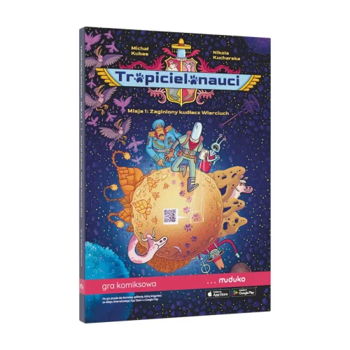 Tropicielonauci. Misja 1: Zaginiony kudłacz Wierciuch. Gra komiksowa