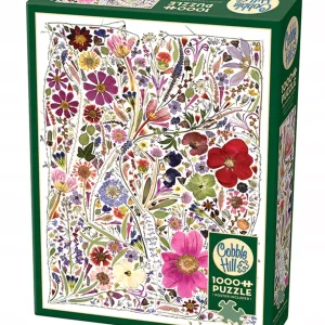 Puzzle Cobble Hill 1000 elementów Cobble Hill Puzzle 1000 el. Prasowane kwiaty: Wiosna 625012402736