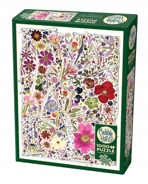 Puzzle Cobble Hill 1000 elementów Cobble Hill Puzzle 1000 el. Prasowane kwiaty: Wiosna 625012402736