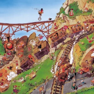 Puzzle 1000 elementów. Wanted! Fred, Loup