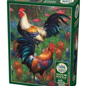 Puzzle 1000 Koguty