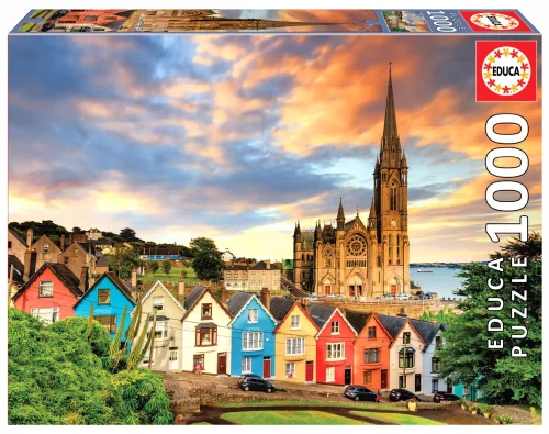 Educa Puzzle 1000 el. Katedra św. Kolmana / Cobh / Irlandia