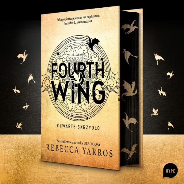 Fourth Wing | Czwarte Skrzydło | romantasy o smokach