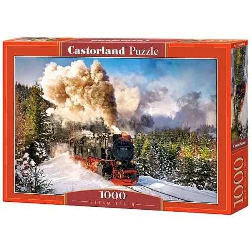 Puzzle 1000 elementów. Pociąg