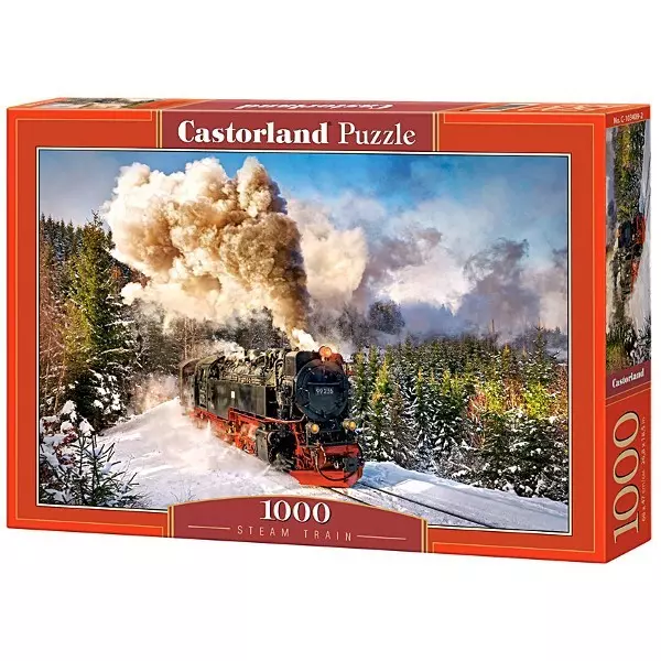 Puzzle 1000 elementów. Pociąg