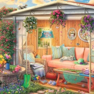 Puzzle 1000 elementów. Premium Plus Quality. Tea Time. Moje ulubione miejsce