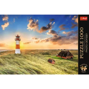 Puzzle 1000 elementów. Premium Plus Quality. Photo Odyssey. Latarnia w List, Niemcy