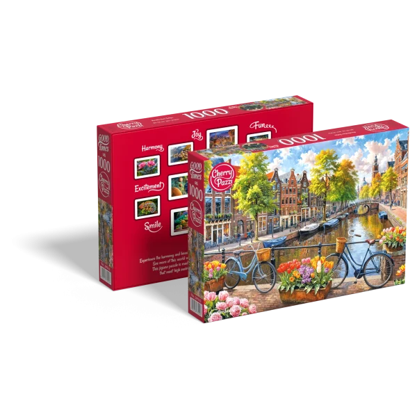 Puzzle 1000 elementów. Tulipany z Amsterdamu 30943