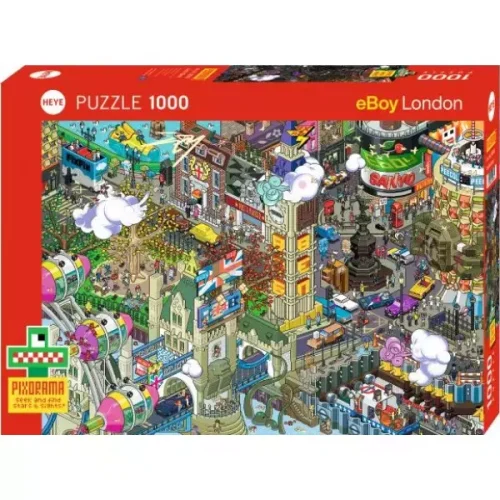 Puzzle 1000 elementów. Pixorama. Londyn Quest