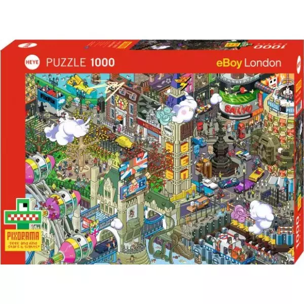 Puzzle 1000 elementów. Pixorama. Londyn Quest
