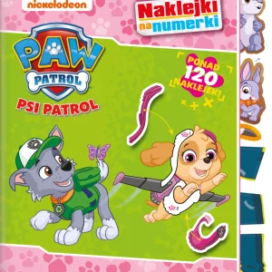 Psi Patrol. Naklejki na numerki. Drużyna w akcji
