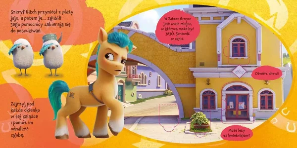 Książka z otwieranymi okienkami. My Little Pony. Nowe pokolenie. Gdzie jest jajo?