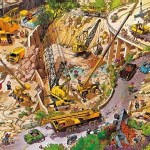 Puzzle 1000 elementów. Wanted! Tonio, Loup