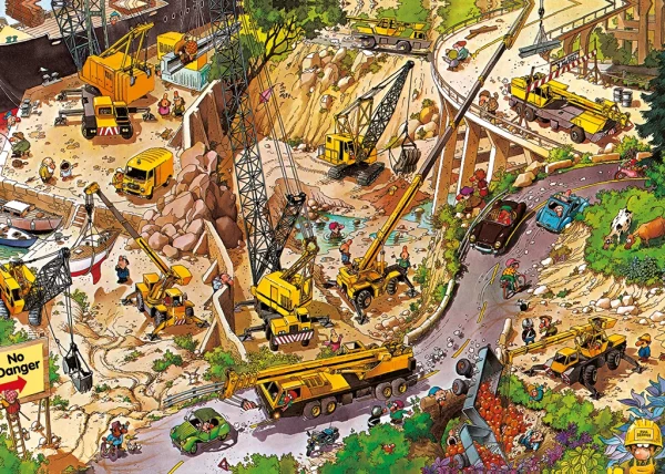 Puzzle 1000 elementów. Wanted! Tonio, Loup