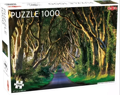 Puzzle 1000 Landscape: Hedges in Northern Ireland