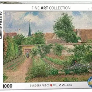 Puzzle 1000 elementów. Ogród warzywny o poranku, Pissarro