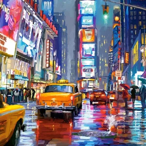 Puzzle 1000 elementów. Times Square