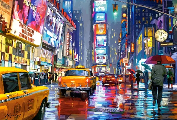 Puzzle 1000 elementów. Times Square