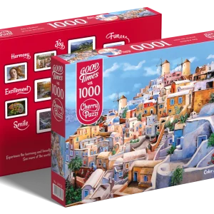 Puzzle 1000 elementów. Kolory Santorini 30035
