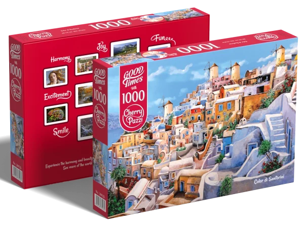 Puzzle 1000 elementów. Kolory Santorini 30035