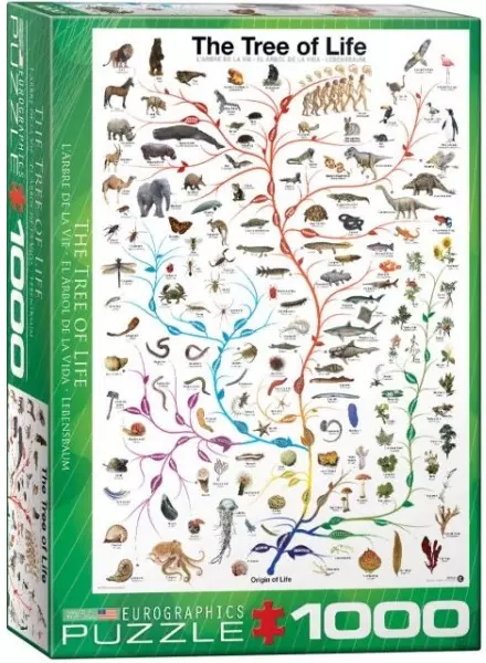 Puzzle 1000 elementów. Drzewo życia, natura