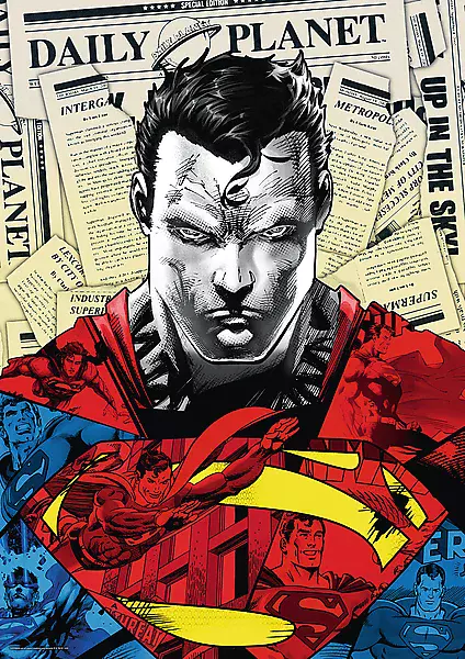 Puzzle 1000 elementów. Premium Plus. Superman