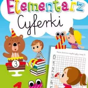 Elementarz cyferki - pisanie i wklejanie