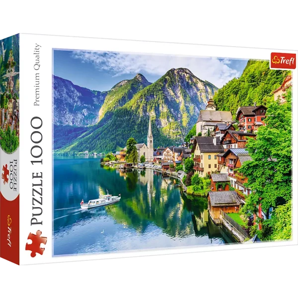 Puzzle 1000 elementów. Hallstatt, Austria