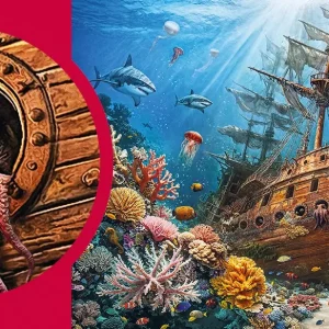 Puzzle 1000 elementów. Zatopiony skarb 30820