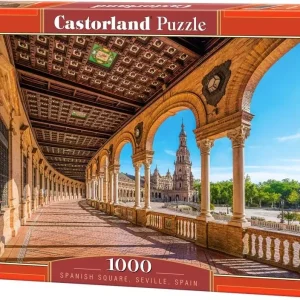 Puzzle 1000 elementów. Plac hiszpański, Sewilla