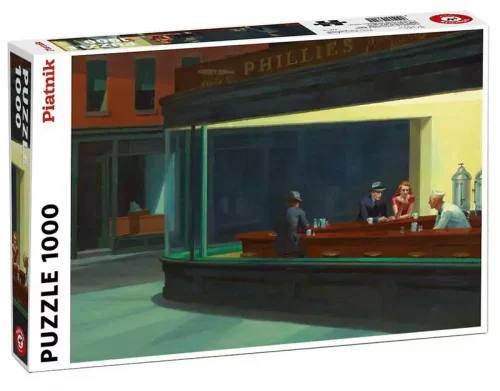 Puzzle 1000 Hopper Nighthawks