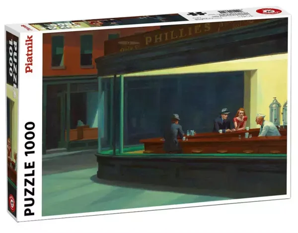 Puzzle 1000 Hopper Nighthawks