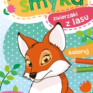 Zwierzaki z lasu. Malowanka smyka