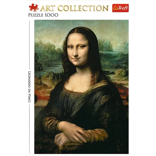 Puzzle 1000 elementów. Mona Lisa, Leonardo da Vinci