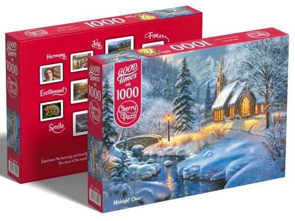 Puzzle 1000 elementów. Pogodna północ 30295