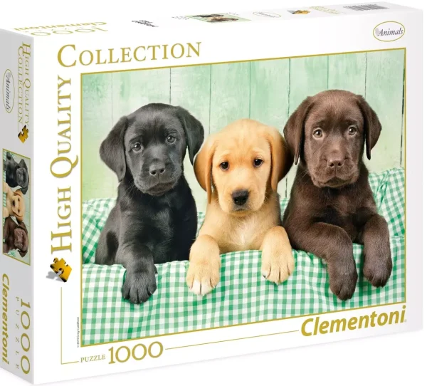 3a93204-puzzle-1000-elemento.webp Puzzle 1000 elementów. High Quality Collection. Labradory
