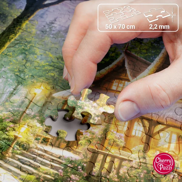 Puzzle 1000 elementów. Chata Leśniczego 30684