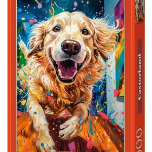 Puzzle 1000 elementów. Radosny pies