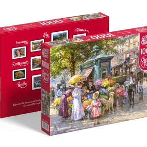 Puzzle 1000 elementów. Stoisko z kwiatami 30226