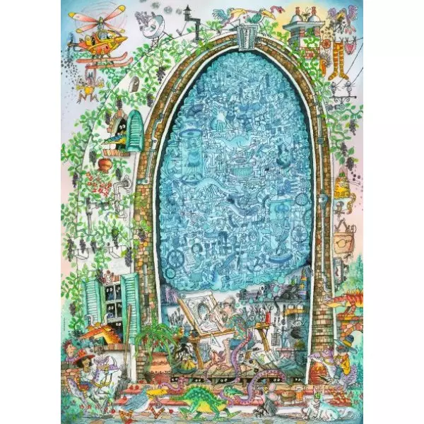 Puzzle 1000 elementów. Szalony umysł artysty, Paul Korky