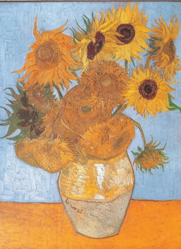 Puzzle 1000 elementów. Museum. Vincent van Gogh. Słoneczniki
