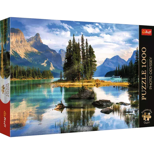 Puzzle 1000 elementów. Premium Plus Quality. Photo Odyssey. Spirit Island, Kanada